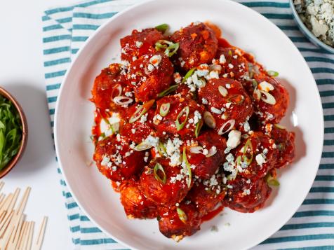 Buffalo Chicken Meatballs
