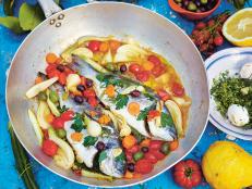 I'm excited to share this fantastic method that shows just how easy it can be to cook whole fish, on the bone, giving better flavour and succulence, plus it's harder to overcook the fish and you should also find it's better value. Everything really gives to everything on the flavour front in this dish--it's a beautiful thing!
