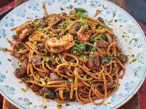 Prawn and Tuna Linguine