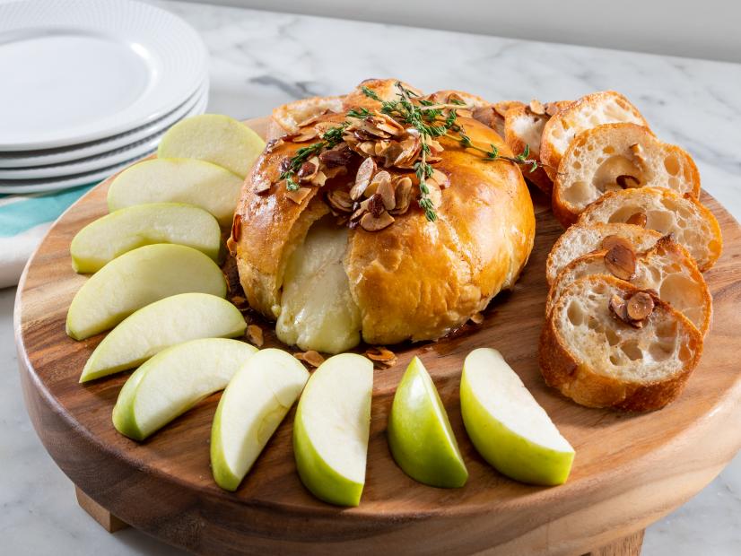 Valerie Bertinelli's dish Baked Brie, as seen on Food Network.