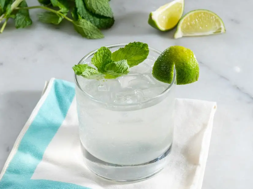 Valerie Bertinelli's dish Minty Moscow Mule, as seen on Food Network.