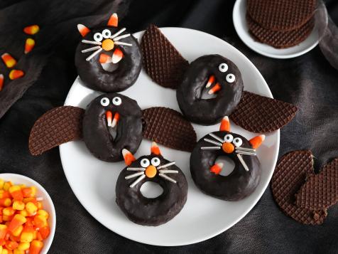 Bat and Cat Doughnuts