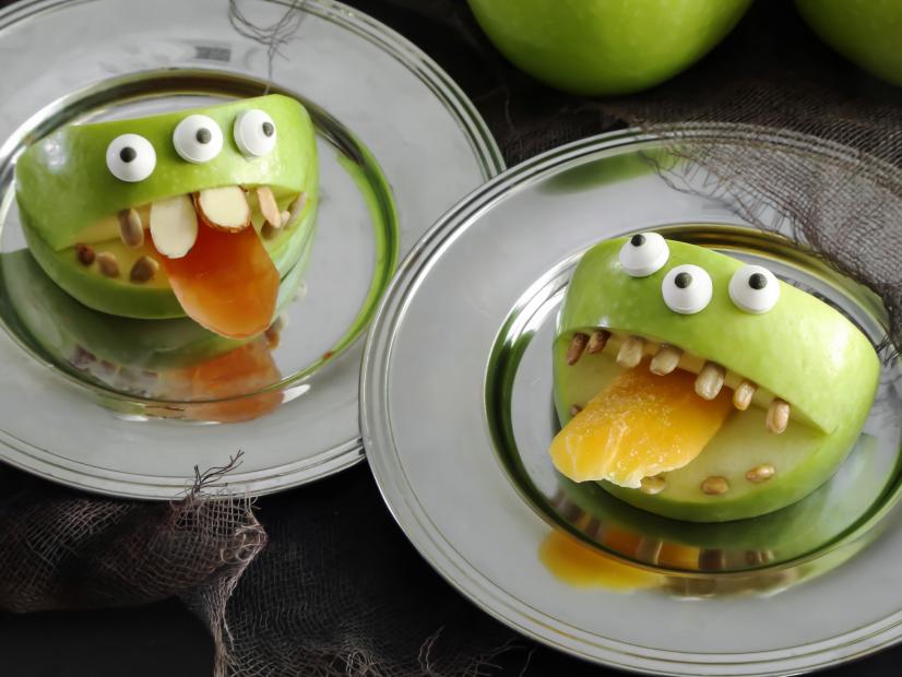 Turn tart apples, dried fruit and nuts or seeds into healthy treats for your favorite trick-or-treaters.