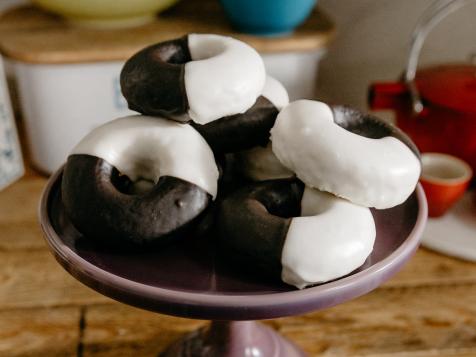 Black and White Donuts