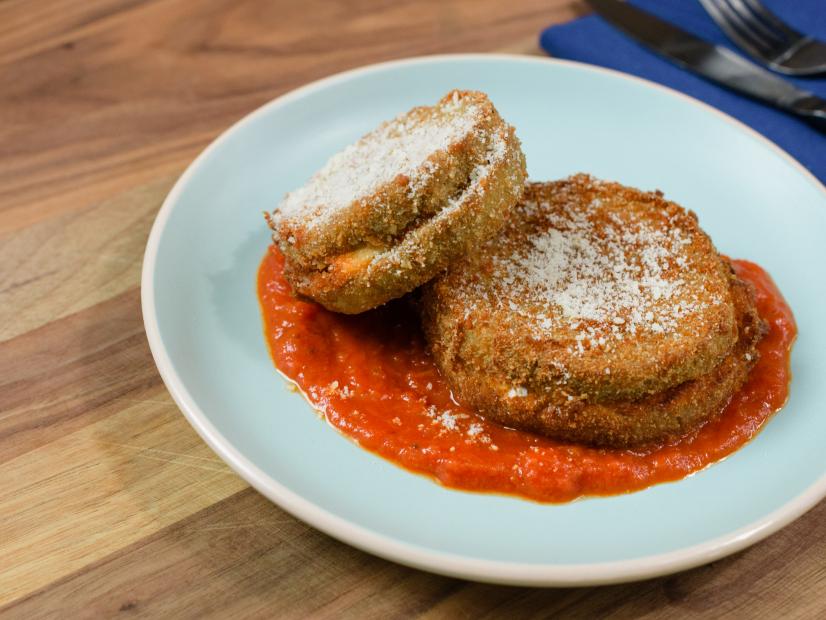 James Briscione features Stuffed Eggplant Parm, as seen on Food Network Kitchen Live.
