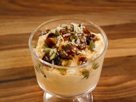 Pumpkin Yogurt with Stovetop Granola