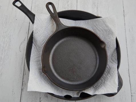 How to Clean, Season and Store Cast-Iron Skillets