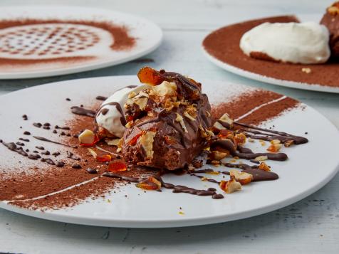 Chocolate Mousse with Hazelnut Praline