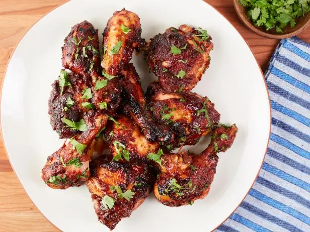 Grilled chicken drumstick recipes food network clearance