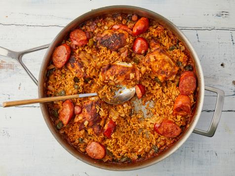 Weeknight Chicken and Andouille Jambalaya