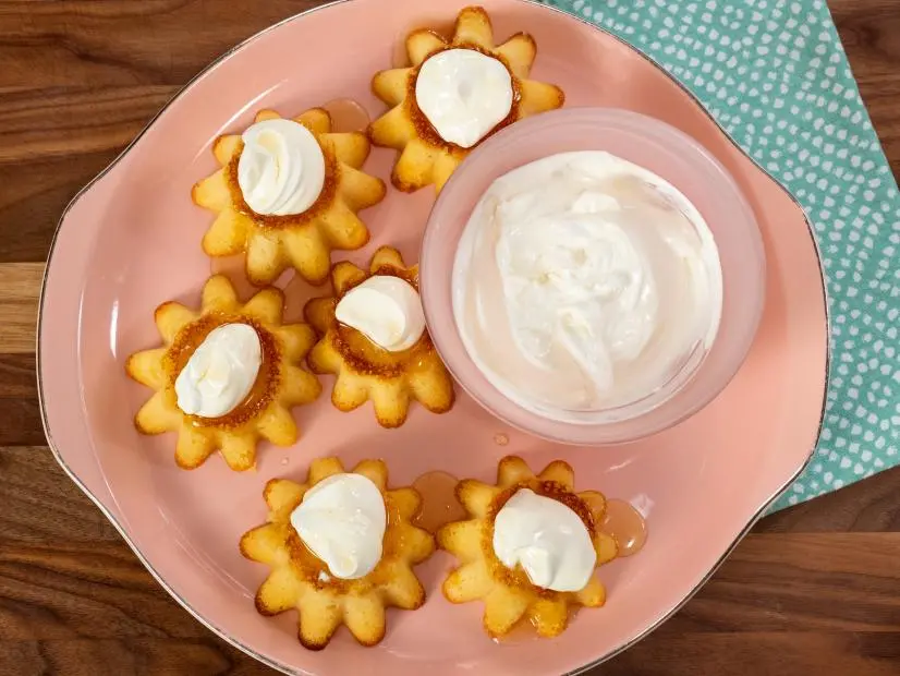 Sweet Corn Cakes, as seen on Food Network Kitchen Live.