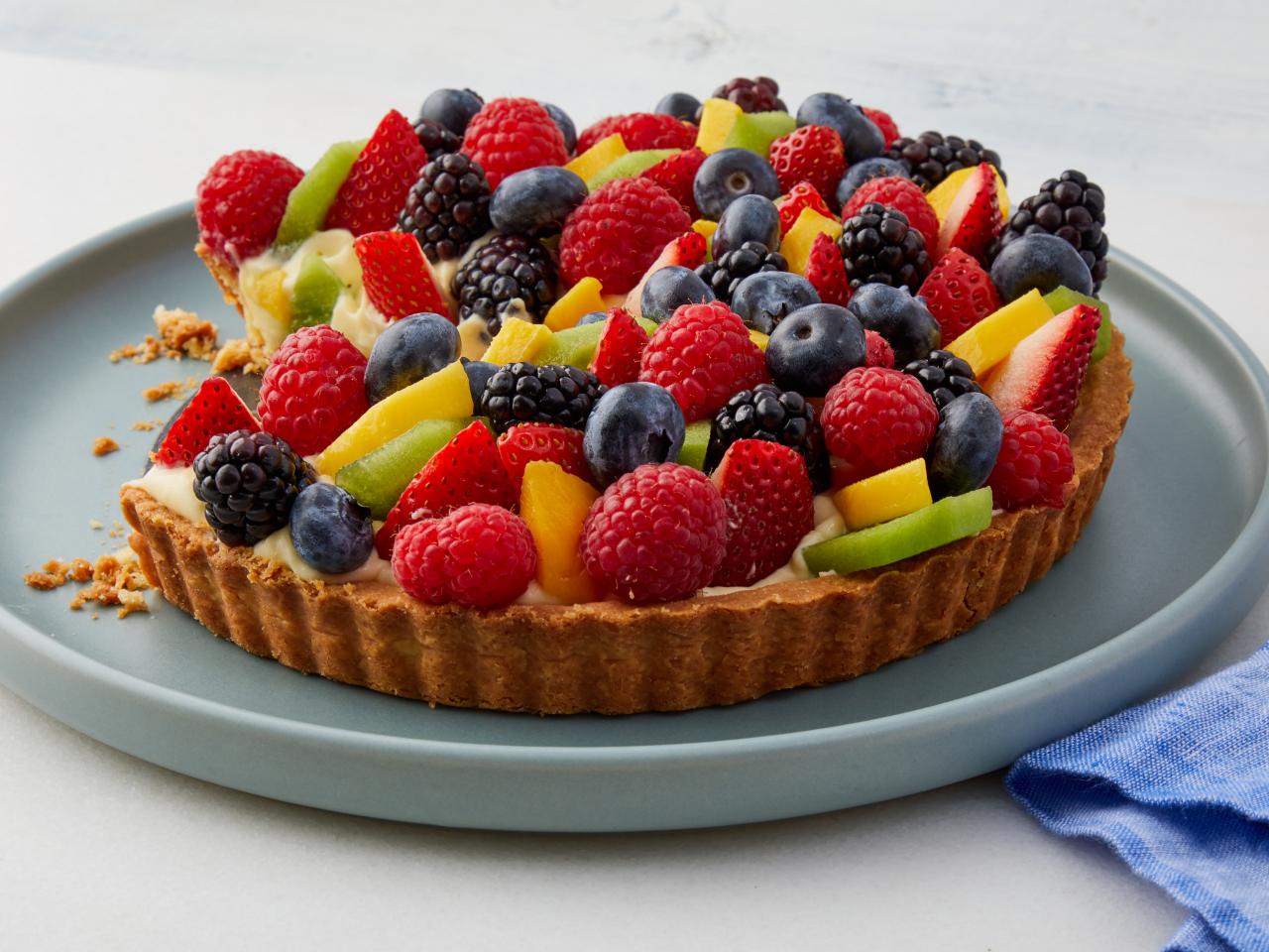 Mixed fruit tart recipe