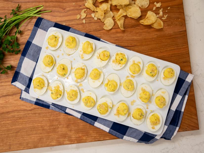 Katie Lee Parmesan Dijon Deviled Eggs, as seen on The Kitchen Thanksgiving Live, Special 1