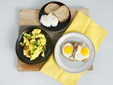 This is such a great way to cook some eggs without using any added fat. Breaking the yolk over toast is also sublime. If you have a brunch menu that's a little heavy on the baked goods and cocktails, for example, these poached eggs can supply some relief. The vinegar makes the egg firm up more easily. It also adds flavor.