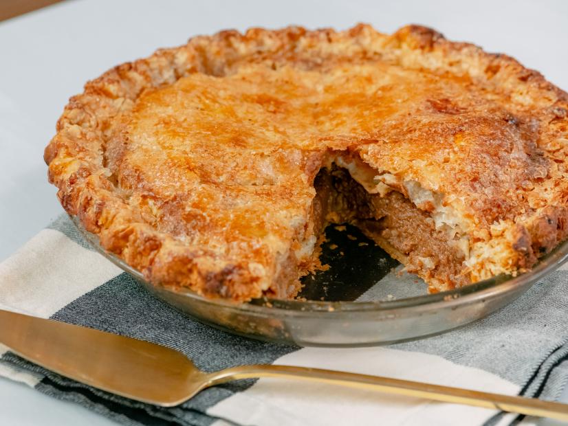 Erin McDowell features Double Crust Apple Butter Pie, as seen on Food Network Kitchen Live.