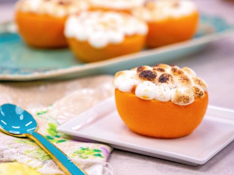 Sweet Potatoes in Orange Cups