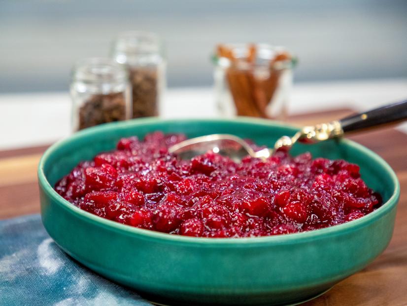 Jet’s Cranberry Sauce beauty, as seen on Food Network Kitchen Live.
