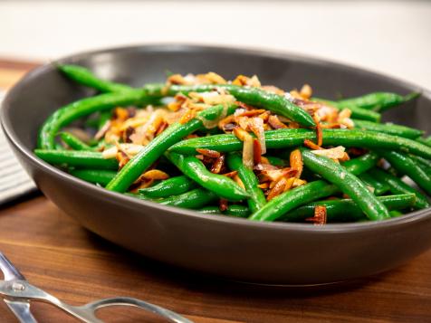 Not-Your-Grandmother's Sauteed Green Beans with Slivered Almonds