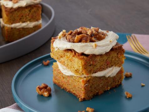 Cardamom, Brown Butter Carrot Cake with Espresso Frosting