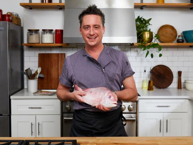 Ben Robinson Whole Cleaned Snapper, as seen on Food Network Kitchen.