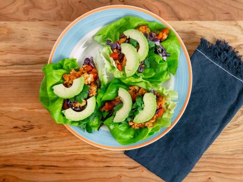 Turkey Taco Lettuce Wraps