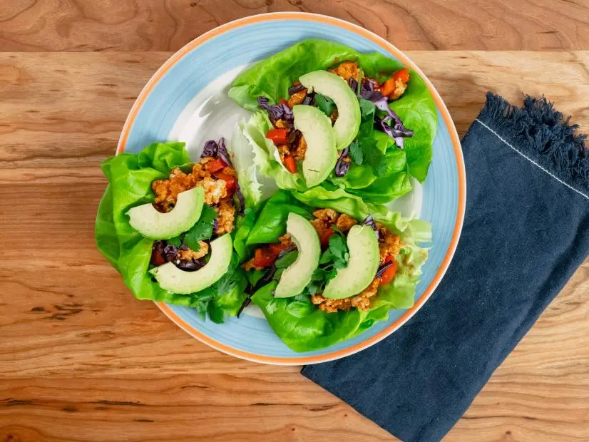 Alyssa Gagarin features Turkey Taco Lettuce Wraps, as seen on Food Network Kitchen Live.