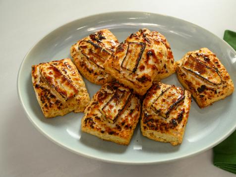 Bruleed Banana Scones