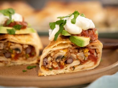 Vegetarian Chimichangas