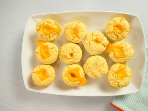 Cheddar Stuffed Corn Muffins