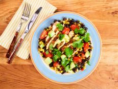 Here, tender chicken breast is seasoned with a flavorful chili-lime rub, then skillet cooked and served atop a saute of hearty black beans, sweet corn, and fresh tomatoes warmed until barely bursting. It is made savory and given a gentle heat with onion, garlic, and a kiss of jalapeno. (If you like a lot of heat, feel free to add more jalapeno and/or more cayenne in the rub for the chicken.) Finished with a bright note of lime juice, fresh cilantro, and creamy avocado, this is a colorful, satisfying meal that is on point any season of the year, and destined to become a go-to favorite.