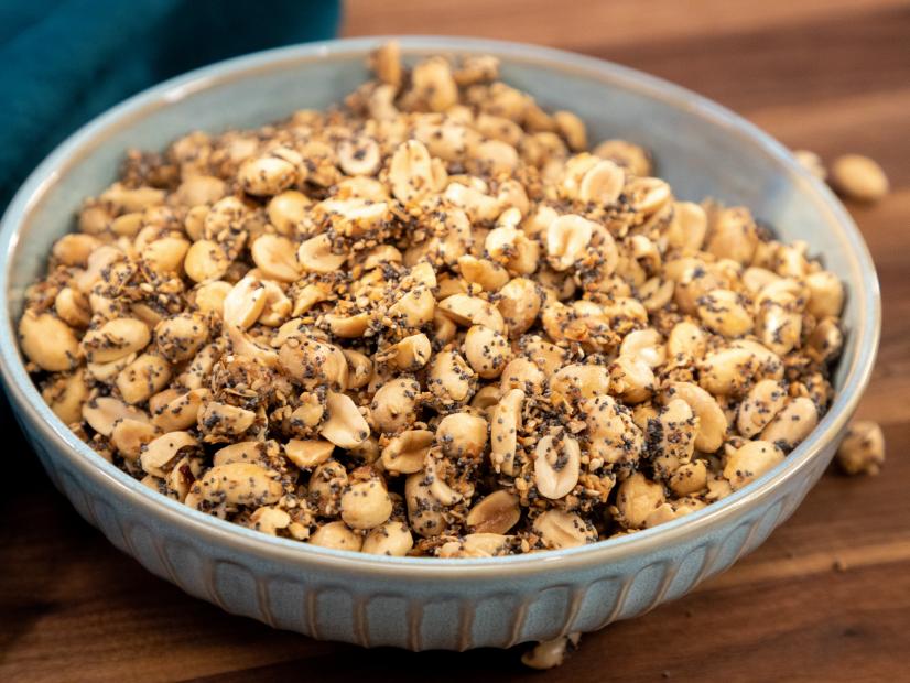 Everything Bagel Peanuts beauty, as seen on Food Network Kitchen Live.