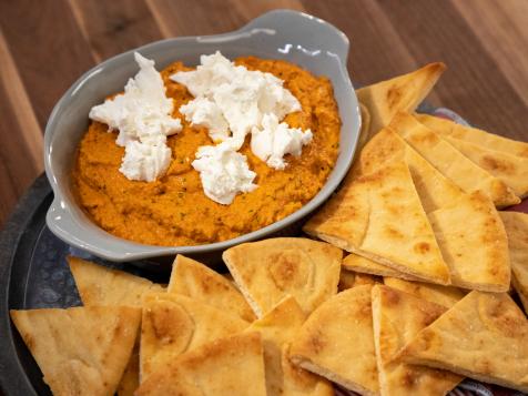 Romesco Dip with Goat Cheese