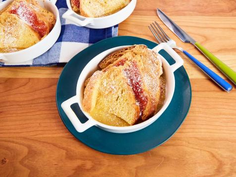 Individual PB and J Baked French Toast