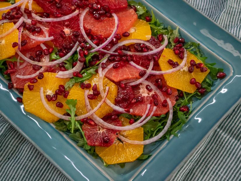 Kelly Senyei's Citrus Salad With Honey Dressing, as seen on Food Network Kitchen Live.