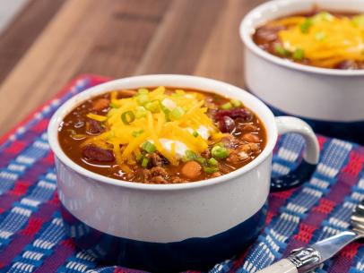 Slow Cooker Chicken Chili Recipe Kelly Senyei Food Network