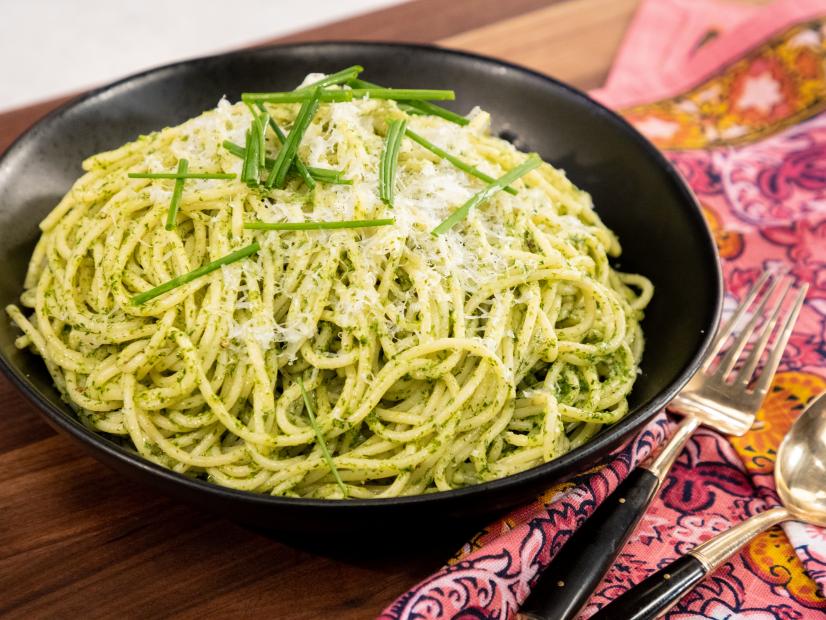 Lemon and Herb Spaghetti beauty, as seen on Food Network Kitchen Live.