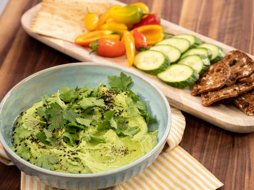 Spicy Herbed Cashew Dip beauty, as seen on Food Network Kitchen Live.