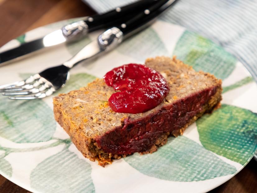 Apple Quinoa Lentil Loaf beauty, as seen on Food Network Kitchen Live.