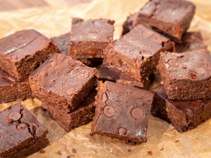Gluten-Free Double-Chocolate Black Bean Brownies beauty, as seen on Food Network Kitchen Live.