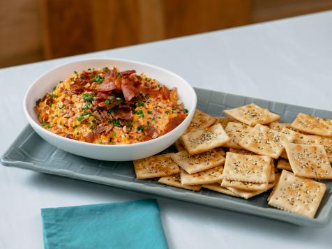 Millionaire Pimento Cheese with Seeded Saltines