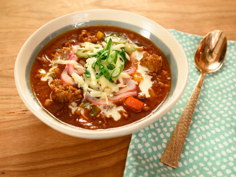 Instant Pot Italian Chili, as seen on Food Network Kitchen Live.
