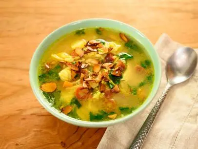 Jeweled Rice and Chicken Soup, as seen on Food Network Kitchen Live.