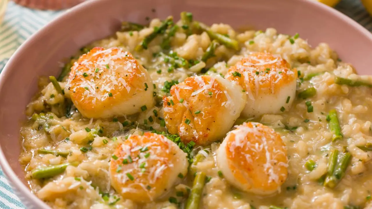 Instant pot scallop risotto sale