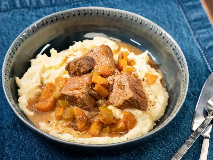 Stout Braised Short Ribs beauty, as seen on Food Network Kitchen Live.