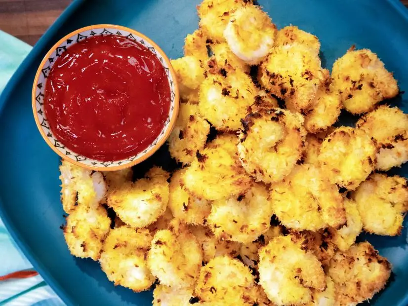Baked Coconut Shrimp beauty, as seen on Food Network Kitchen Live.