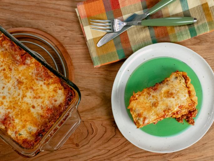 Loaf Pan Lasagna for Two Recipe Gabriela Rodiles Food Network