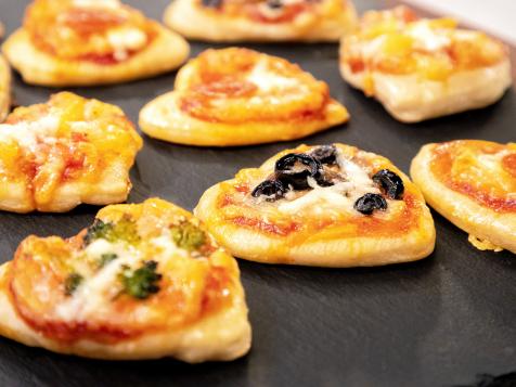 Heart Pizzettes
