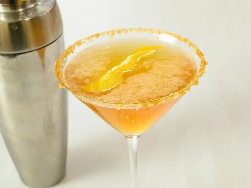 Maple Bourbon Ginger Splash, as seen on Food Network Kitchen Live.