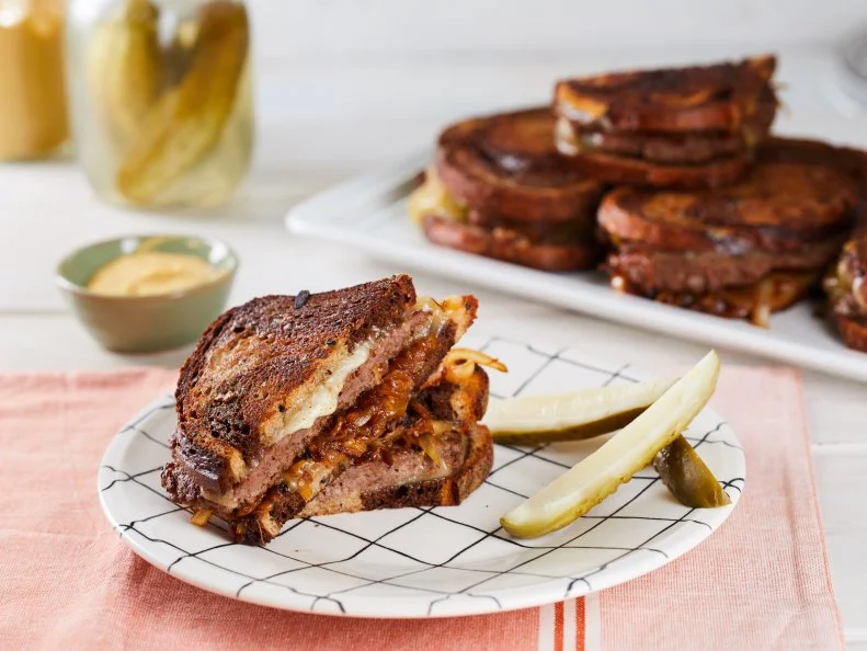 James Briscione's Patty Melt, as seen on Food Network Kitchen.