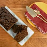 Alejandra Ramos features Vegan Chocolate Banana Bread, as seen on Food Network Kitchen Live.